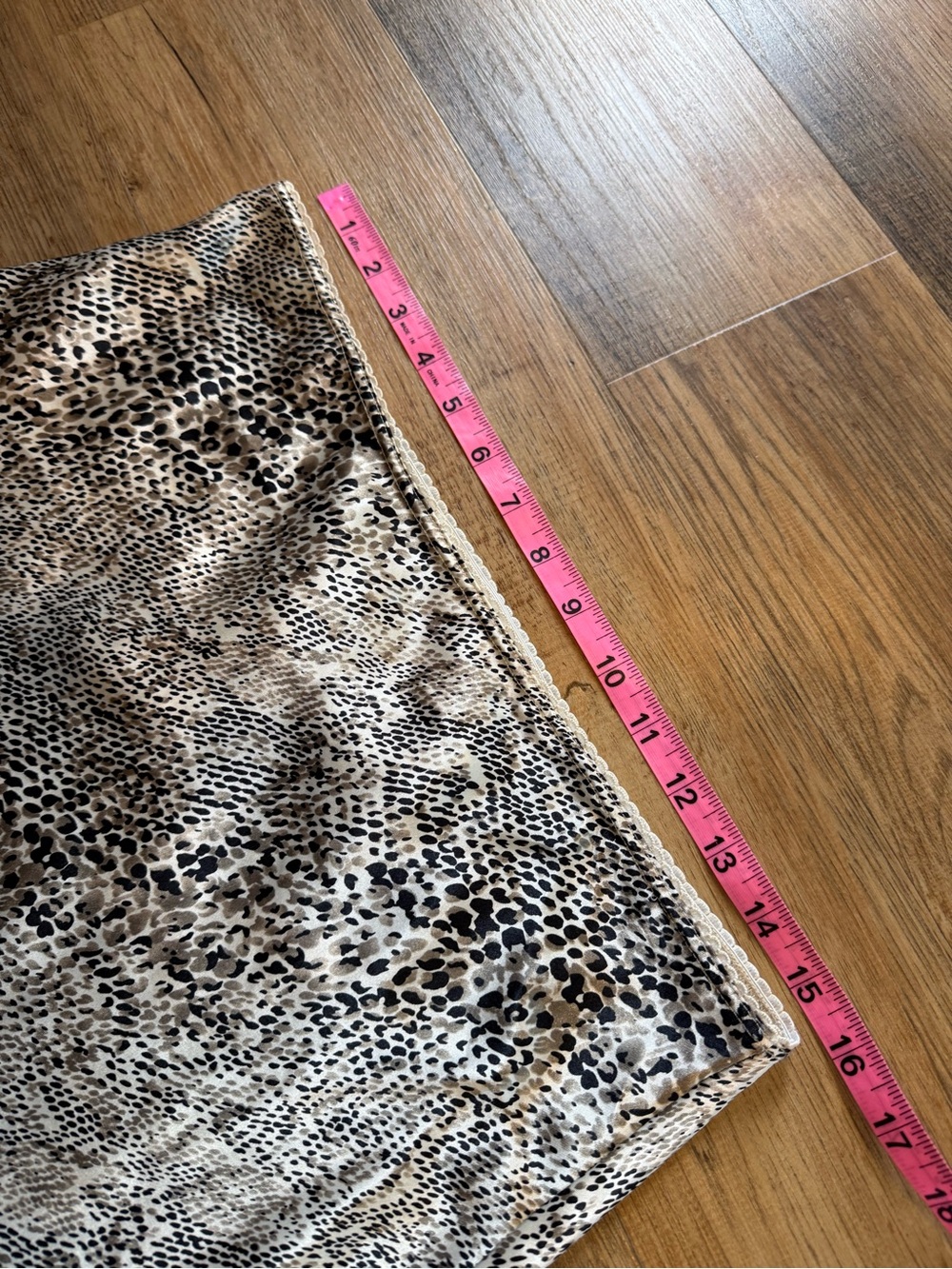 Y2K XOXO Snake Print Satin Midi Skirt Medium - Picture 3 of 5